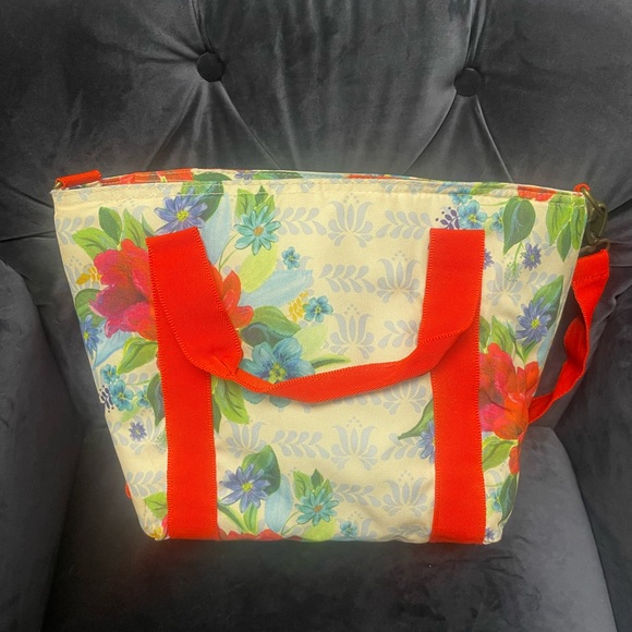 Pioneer Woman Spring Bouquet Lunch Tote / Lunchbox 🥪🍪 - Picture 4 of 8